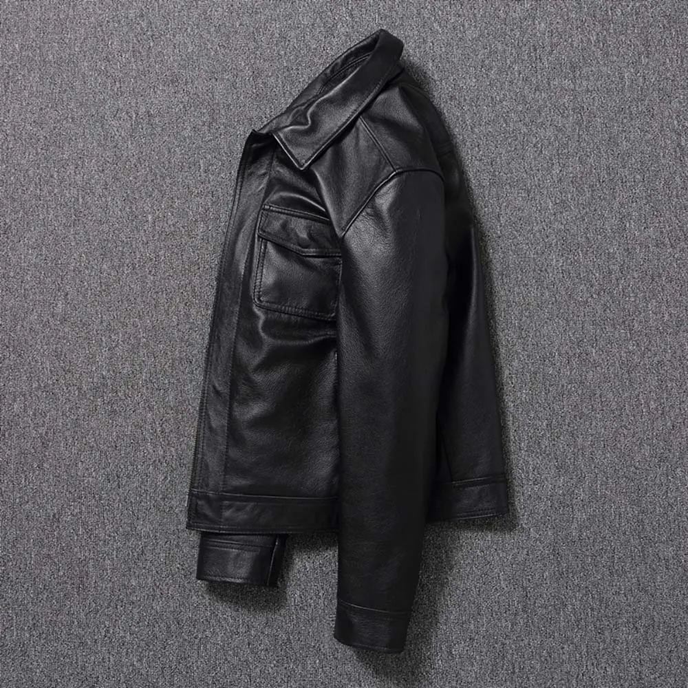 Vintage Leather Jacket Bikers Lifestyle