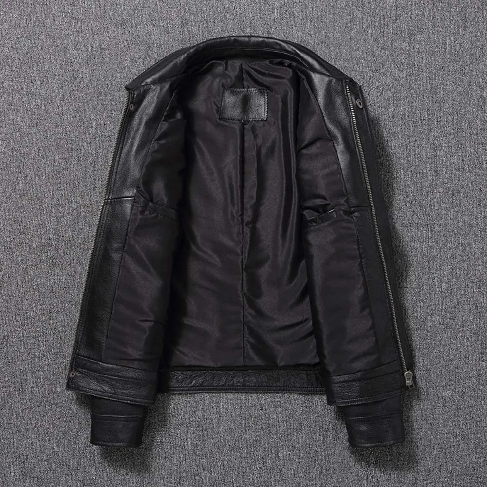 Vintage Leather Jacket Bikers Lifestyle