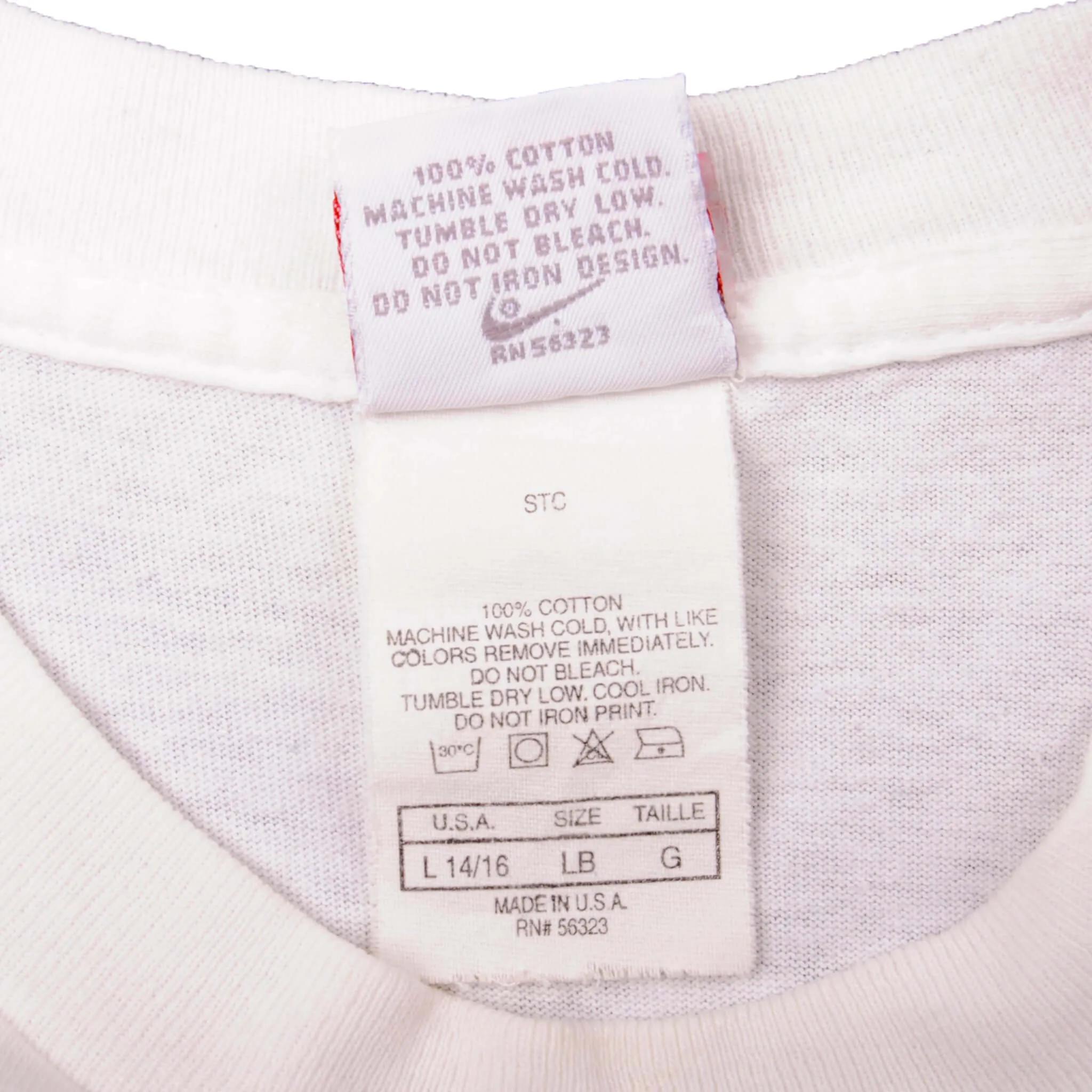 VINTAGE NIKE JUST DO IT TEE SHIRT 1987-1994 SIZE LARGE MADE IN USA