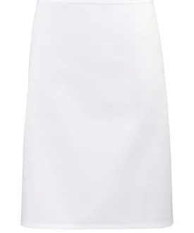 White - Colours mid-length apron